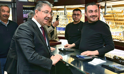 Vali Yılmaz’dan Kuyumcular Bölgesi’ne ziyaret