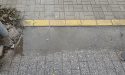 Yağış sonrası Eskişehir’de bazı noktalar suyla doldu