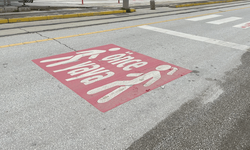 Yayalardan o kurala uymayan sürücülere tepki