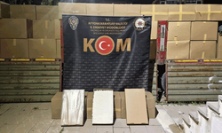 Afyon'da 20 milyon TL’lik kaçak makaron operasyonu