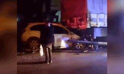 Ankara'da tıra arkadan çarpan otomobilin sürücüsü ağır yaralandı