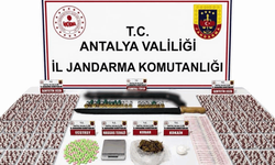 Antalya Alanya’da uyuşturucu operasyonu