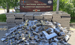 Batman'da 14 bin 600 paket gümrük kaçağı sigara ele geçirildi