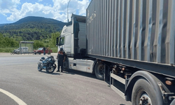 Bilecik’te tır ile motosiklet çarpıştı: 1 yaralı