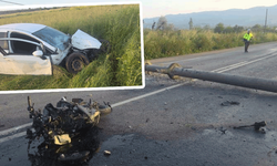 Bursa’da otomobil ve motosikletin karıştığı kazada 4 yaralı