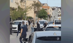 Bursa'da trafikte döner bıçaklı kavga kamerada