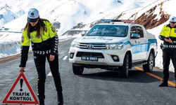 Erzurum kent merkezinde bir ayda 112 trafik kazası