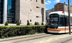 Eskişehir’de 19 Mayıs coşkusu tramvaylara yansıdı