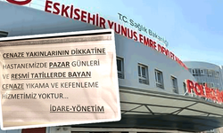 Eskişehir’de pazar günleri kadınların ölmesi yasak!