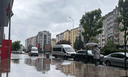 Eskişehir’de yağışlı hava etkisini göstermeye başladı