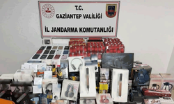 Gaziantep'te 1,2 milyon TL değerinde kaçak malzeme ele geçirildi