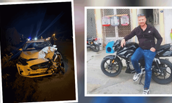 İzmir'de otomobil ile çarpışan motosikletin sürücüsü hayatını kaybetti