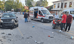 Mersin'de otomobille çarpışan ATV'nin sürücüsü yaralandı