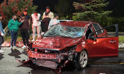 Niğde'de kontrolden çıkan otomobil takla attı: 1 yaralı