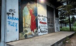 Odunpazarı'nda tepki çeken duvar yazıları
