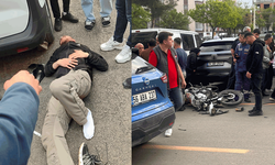 Siirt'te transit araçla çarpışan motosikletli yaralandı