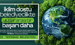 Tepebaşı’ndan iklim mücadelesinde uluslararası başarı