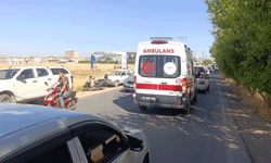 Adıyaman'da otomobil ile araç çarpıştı