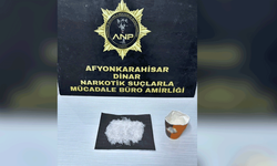 Afyon'da otomobilde uyuşturucuyla yakalanan şahıs tutuklandı