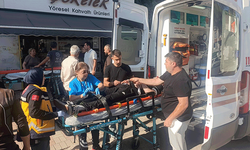 Antalya'da palmiyeye çarpan Tofaş hurdaya döndü: 4 genç yaralandı