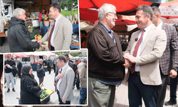 Başkan Dökmeci pazar esnafıyla bir araya geldi
