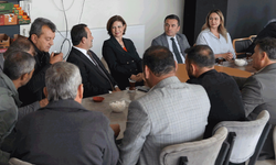 Başkan Ünlüce Günyüzü’nde muhtarlarla bir araya gelerek taleplerini dinledi
