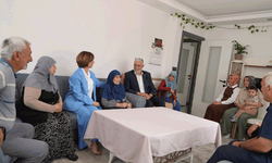 Başkan Ünlüce’den 93 yaşındaki Fadime teyzeye anlamlı ziyaret