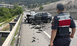Bilecik- Eskişehir yolunda trafik kazası: 2 yaralı