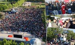 Binlerce Eskişehirli, Milli Takım için tek yürek oldu