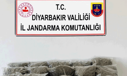 Diyarbakır'da 38 buçuk kilo esrar ele geçirildi