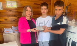 Eskişehir’de çocuklardan örnek davranış