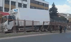Eskişehir’de el freni çekilmeyen kamyon trafiğe daldı, faciadan kıl payı dönüldü