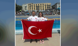 Eskişehirli milli yüzücü Ecrin Çevik’ten bronz madalya