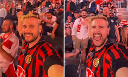 Eskişehirspor forması ABD maçında tribünlerde dikkat çekti