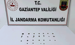 Gaziantep'te 19 adet tarihi eser sikke ele geçirildi: 1 gözaltı
