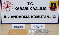 Karabük'te 241 uyuşturucu hap ele geçti