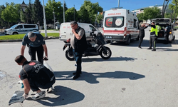 Kütahya'da motosiklet ile elektrikli bisiklet çarpıştı: 1 yaralı