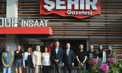 Nebi Hatipoğlu’ndan Şehir Gazetesi’ne 19.yıl dönümü ziyareti