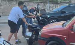 Odunpazarı’nda maddi hasarlı kaza