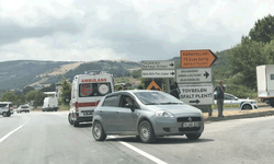 Samsun'da kontrolden çıkan otomobil refüje çarptı: 1 yaralı