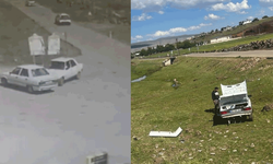 Şanlıurfa akaryakıt istasyonunda korkutan kaza