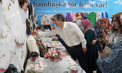 Tepebaşı’nda el emeği ürünler görücüye çıktı