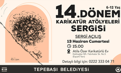 Tepebaşı’nda minik karikatüristlerin eserleri sergilenecek