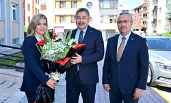 Vali Yılmaz ve Sinan Aydın eğitim çalışmaları için bir araya geldi