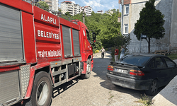 Zonguldak’ta alev topuna dönen piknik tüpü korkuttu
