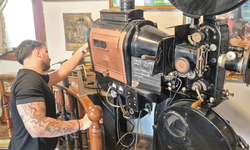 98 yıllık tarihi sinema makinesi Eskişehir’de sergileniyor