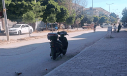 Adıyaman'da  devrilen elektrikli bisikletin sürücüsü yaralandı