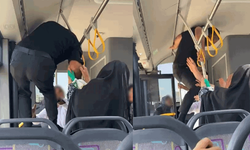 Adıyaman'da otobüste tekmeli, yumruklu kavga