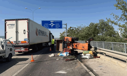 Afyon'da kazada devrilen traktör sürücüsü hayatını kaybetti