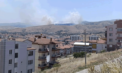Afyon'da mera alanında yangın: Söndürme çalışmaları devam ediyor